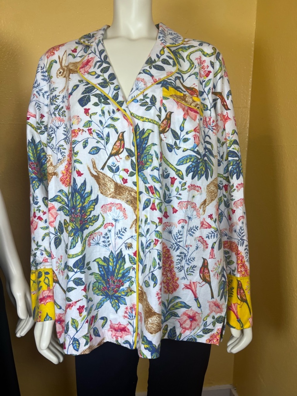 Anthropologie x Kelly Love Judd Pajama Top – NWT – Size Large